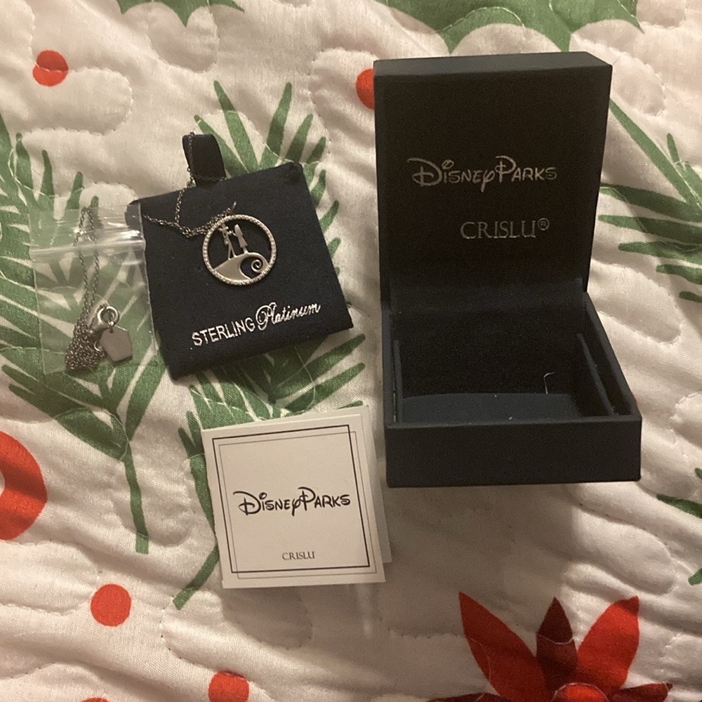 Disney Parks Nightmare Before Christmas Crislu necklace.